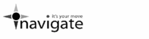 IT'S YOUR MOVE NAVIGATE Logo (USPTO, 21.09.2010)