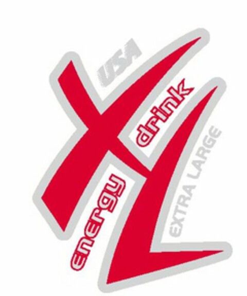 USA XL ENERGY DRINK EXTRA LARGE Logo (USPTO, 13.04.2011)