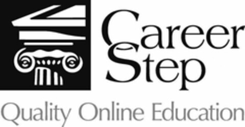 CAREER STEP QUALITY ONLINE EDUCATION Logo (USPTO, 08/08/2011)