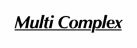 MULTI COMPLEX Logo (USPTO, 12.08.2011)