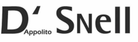 D'APPOLITOSNELL Logo (USPTO, 30.09.2011)