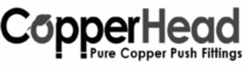 COPPERHEAD PURE COPPER PUSH FITTINGS Logo (USPTO, 13.02.2012)