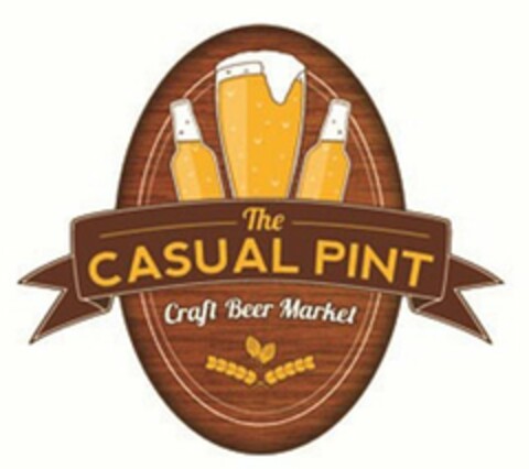 THE CASUAL PINT Logo (USPTO, 05/21/2012)