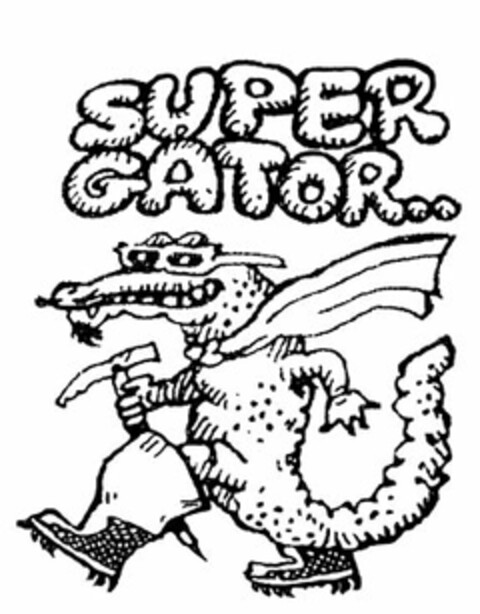 SUPER GATOR.. Logo (USPTO, 29.06.2012)