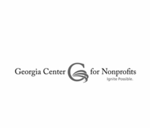 GEORGIA CENTER G FOR NONPROFITS IGNITE POSSIBLE. Logo (USPTO, 12/11/2012)