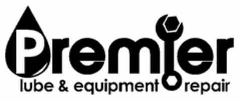 PREMIER LUBE & EQUIPMENT REPAIR Logo (USPTO, 01.04.2013)