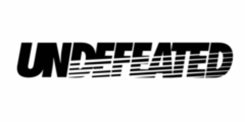 UNDEFEATED Logo (USPTO, 04.06.2013)