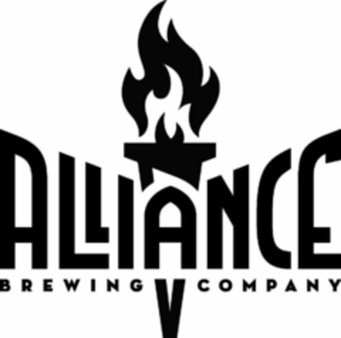 ALLIANCE BREWING COMPANY Logo (USPTO, 07/17/2013)