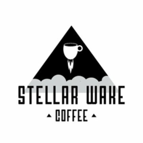 STELLAR WAKE COFFEE Logo (USPTO, 08/22/2013)