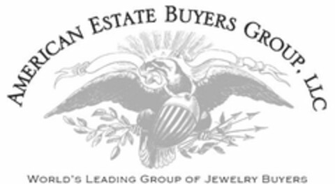 AMERICAN ESTATE BUYERS GROUP, LLC WORLD'S LEADING GROUP OF JEWELRY BUYERS Logo (USPTO, 09/03/2013)