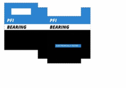 PFI BEARING ELECTRONICALLY TESTED Logo (USPTO, 04.04.2014)