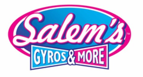 SALEM'S GYROS & MORE Logo (USPTO, 13.08.2014)