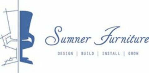 SUMNER FURNITURE DESIGN BUILD INSTALL GROW Logo (USPTO, 17.09.2014)