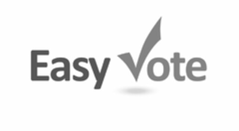 EASYVOTE Logo (USPTO, 06.10.2014)