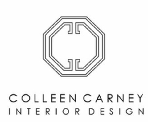 CC COLLEEN CARNEY INTERIOR DESIGN Logo (USPTO, 16.09.2015)