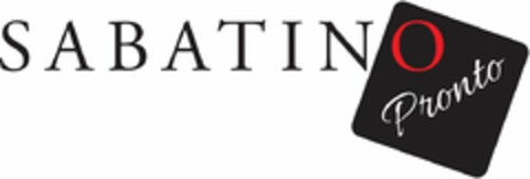 SABATINO PRONTO Logo (USPTO, 11/06/2015)