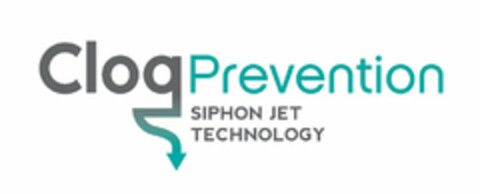 CLOGPREVENTION SIPHON JET TECHNOLOGY Logo (USPTO, 06/03/2016)
