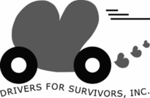 DRIVERS FOR SURVIVORS, INC. Logo (USPTO, 06/23/2016)