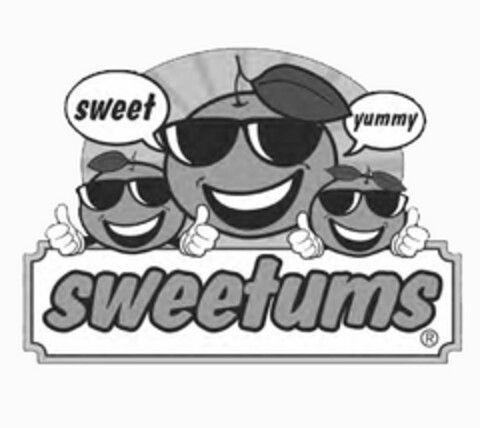 SWEETUMS SWEET YUMMY Logo (USPTO, 25.07.2016)