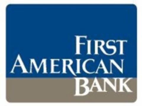 FIRST AMERICAN BANK Logo (USPTO, 25.04.2017)