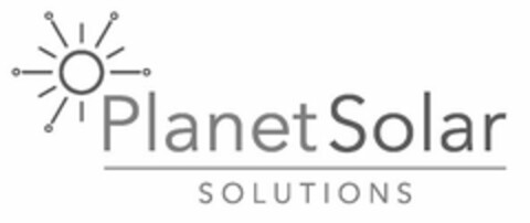 PLANET SOLAR SOLUTIONS Logo (USPTO, 18.05.2018)