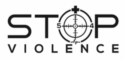 STOP VIOLENCE 54 Logo (USPTO, 06/20/2018)