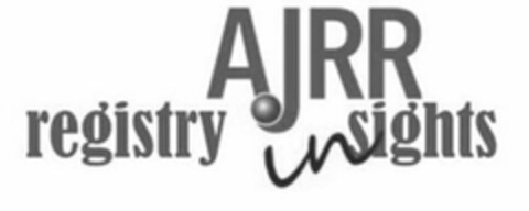 AJRR REGISTRY INSIGHTS Logo (USPTO, 08/09/2018)