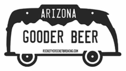 GOODER BEER ARIZONA RICKETYCRICKETBREWING.COM Logo (USPTO, 13.12.2018)