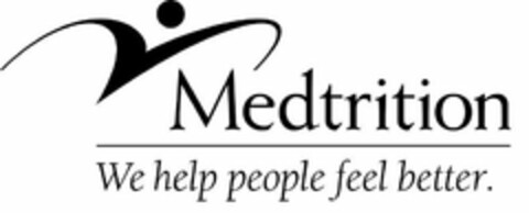 M MEDTRITION WE HELP PEOPLE FEEL BETTER. Logo (USPTO, 01/17/2019)