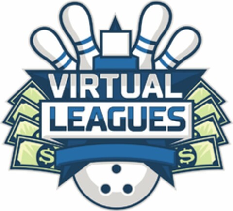 VIRTUAL LEAGUES Logo (USPTO, 08.02.2019)