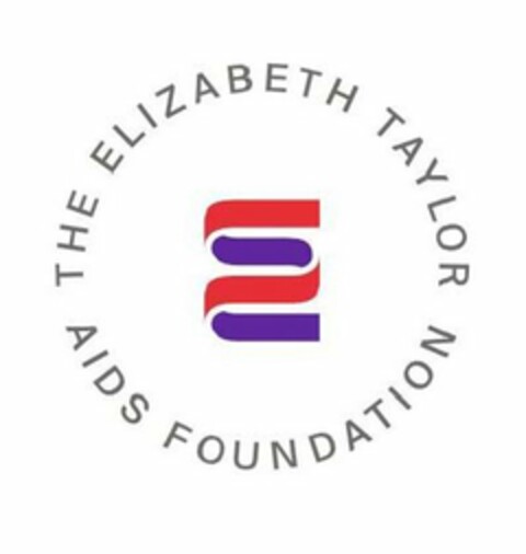 E THE ELIZABETH TAYLOR AIDS FOUNDATION Logo (USPTO, 08.02.2019)