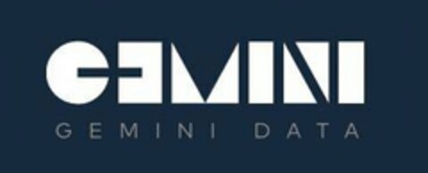 GEMINI GEMINI DATA Logo (USPTO, 05/08/2019)