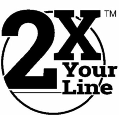 2X YOUR LINE Logo (USPTO, 09.08.2019)