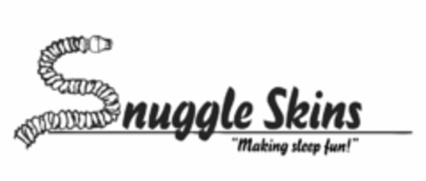 SNUGGLE SKINS "MAKING SLEEP FUN!" Logo (USPTO, 29.08.2019)