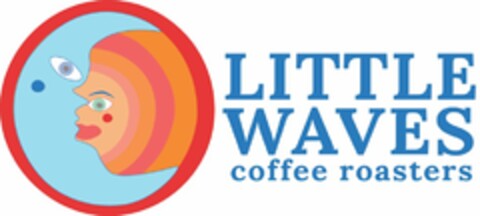 LITTLE WAVES COFFEE ROASTERS Logo (USPTO, 04.09.2019)