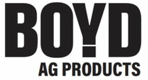 BOYD AG PRODUCTS Logo (USPTO, 06.02.2020)