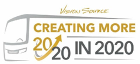 VISION SOURCE CREATING MORE 20/20 IN 2020 Logo (USPTO, 07.02.2020)