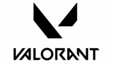 V VALORANT Logo (USPTO, 03/02/2020)