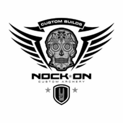 CUSTOM BUILDS NOCK ON CUSTOM ARCHERY 1010 10 Logo (USPTO, 06.03.2020)