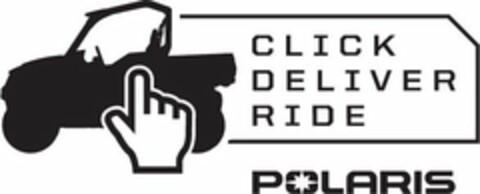 CLICK DELIVER RIDE POLARIS Logo (USPTO, 14.04.2020)