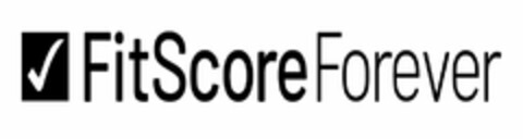 FITSCORE FOREVER Logo (USPTO, 07/20/2020)