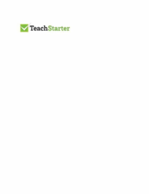 TEACHSTARTER Logo (USPTO, 03.08.2020)