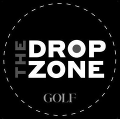 THE DROP ZONE GOLF Logo (USPTO, 10.09.2020)