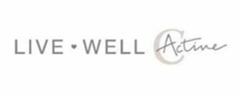 LIVE WELL C ACTIVE Logo (USPTO, 09/15/2020)