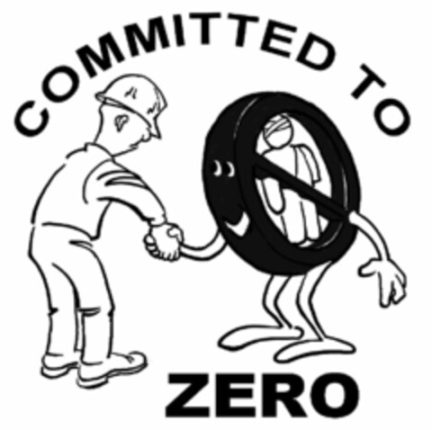 COMMITTED TO ZERO Logo (USPTO, 03.02.2009)