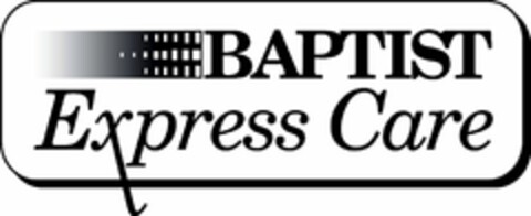 BAPTIST EXPRESS CARE Logo (USPTO, 09/18/2009)