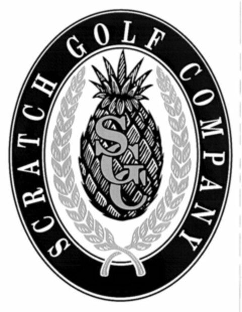 SGC SCRATCH GOLF COMPANY Logo (USPTO, 12.10.2009)