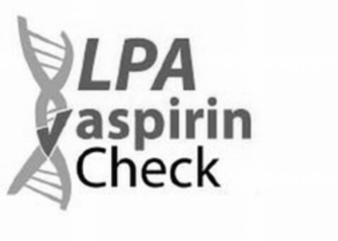 LPA ASPIRIN CHECK Logo (USPTO, 03/26/2010)