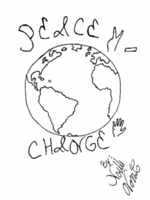 PEACE - CHANGE BY: NOELLE NORRIS Logo (USPTO, 05/03/2010)