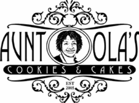 AUNT OLA'S COOKIES & CAKES Logo (USPTO, 17.08.2010)